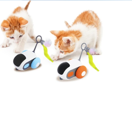 Pet Gravity Cat Smart Interactive Car Toy Automatic Moving Remote Mouse Indoor Controlled Car for Dogs Playing